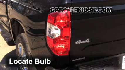 2015 Toyota Tundra Platinum 5.7L V8 Lights Tail Light (replace bulb)
